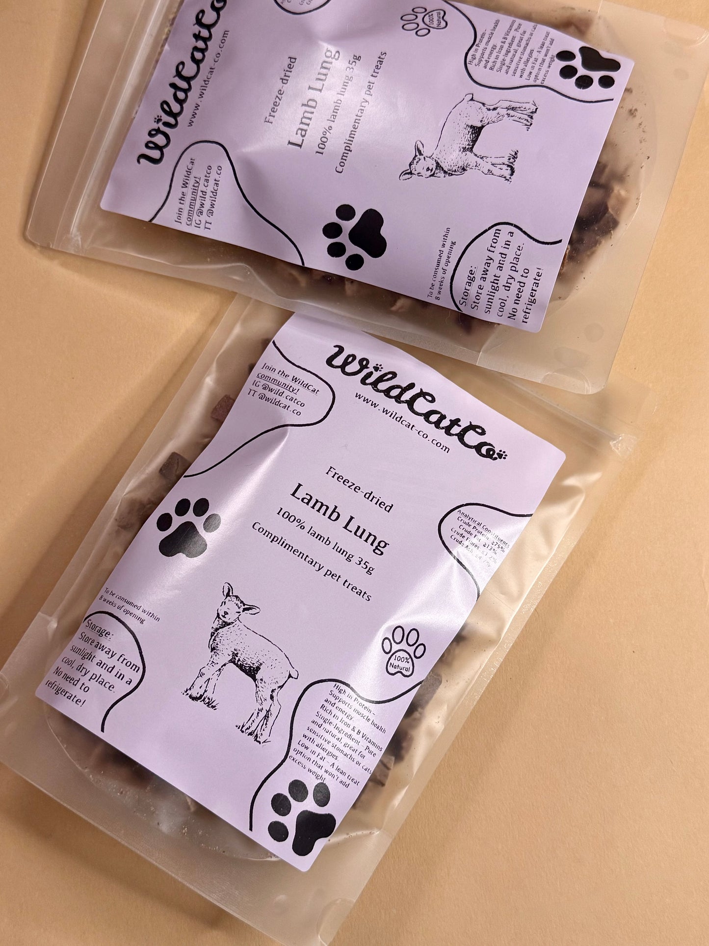 Freeze-dried Lamb Lung