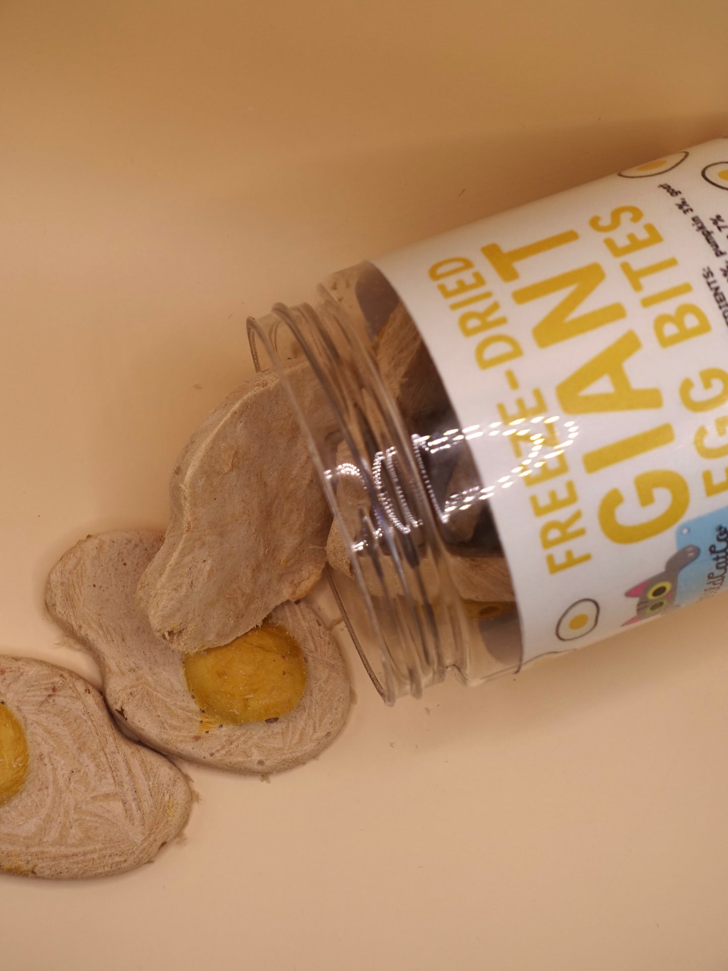 Freeze dried giant egg bites