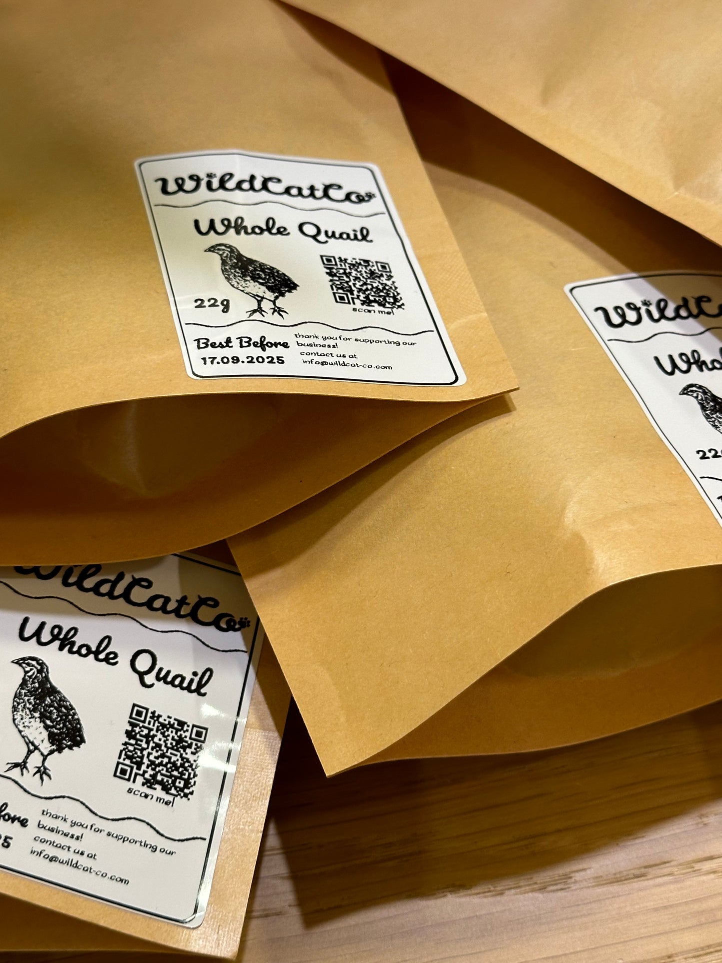 Freeze Dried Whole Quail