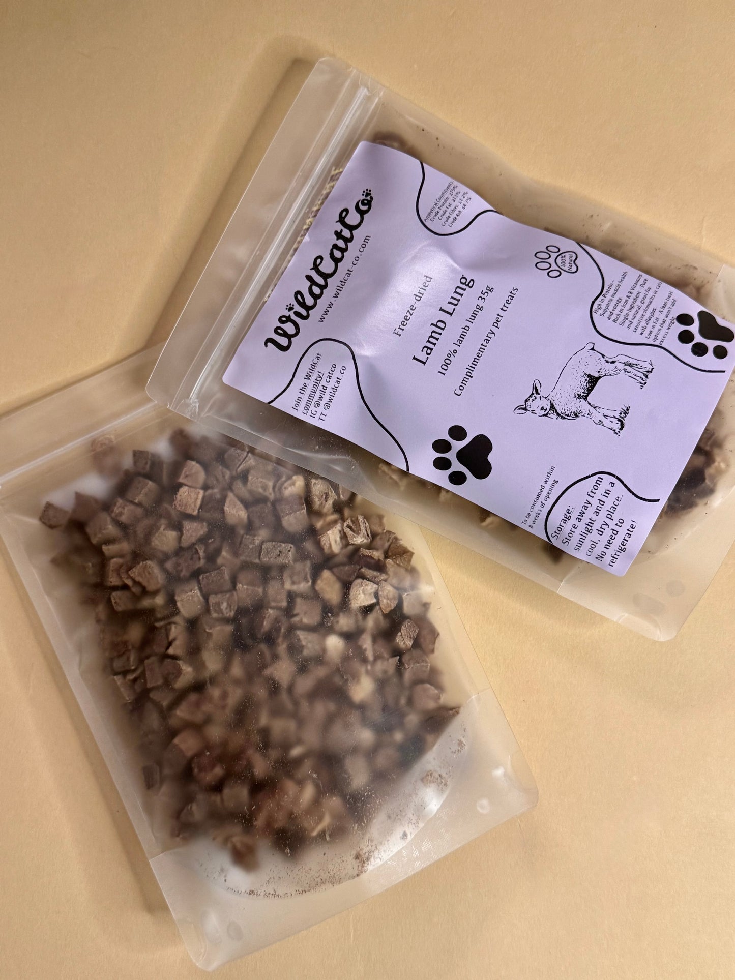 Freeze-dried Lamb Lung