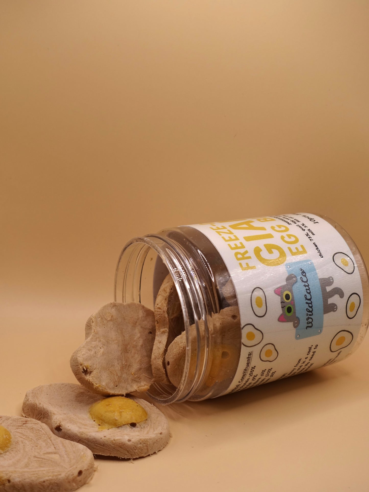 Freeze dried giant egg bites