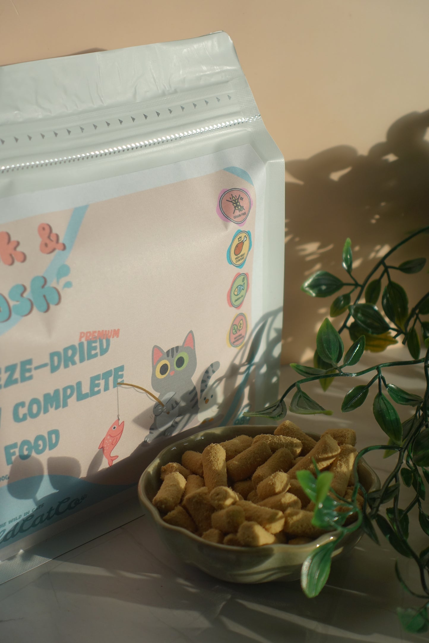 Cluck&Splash Freeze-Dried Raw Complete Cat Food