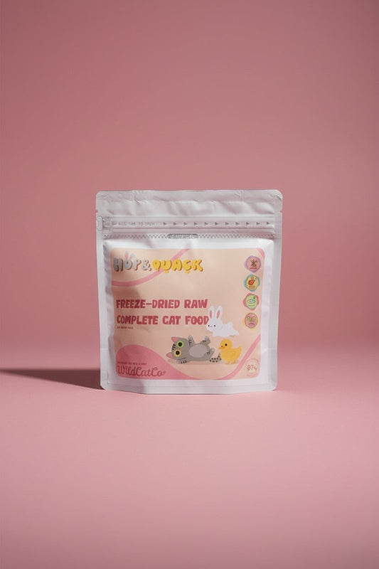 Hop & Quack Freeze-dried Raw Complete Cat Food