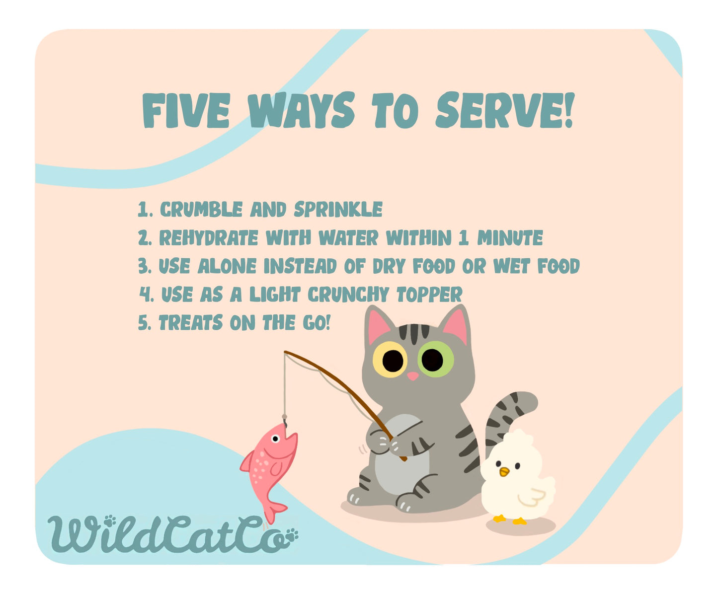 Cluck&Splash Freeze-Dried Raw Complete Cat Food