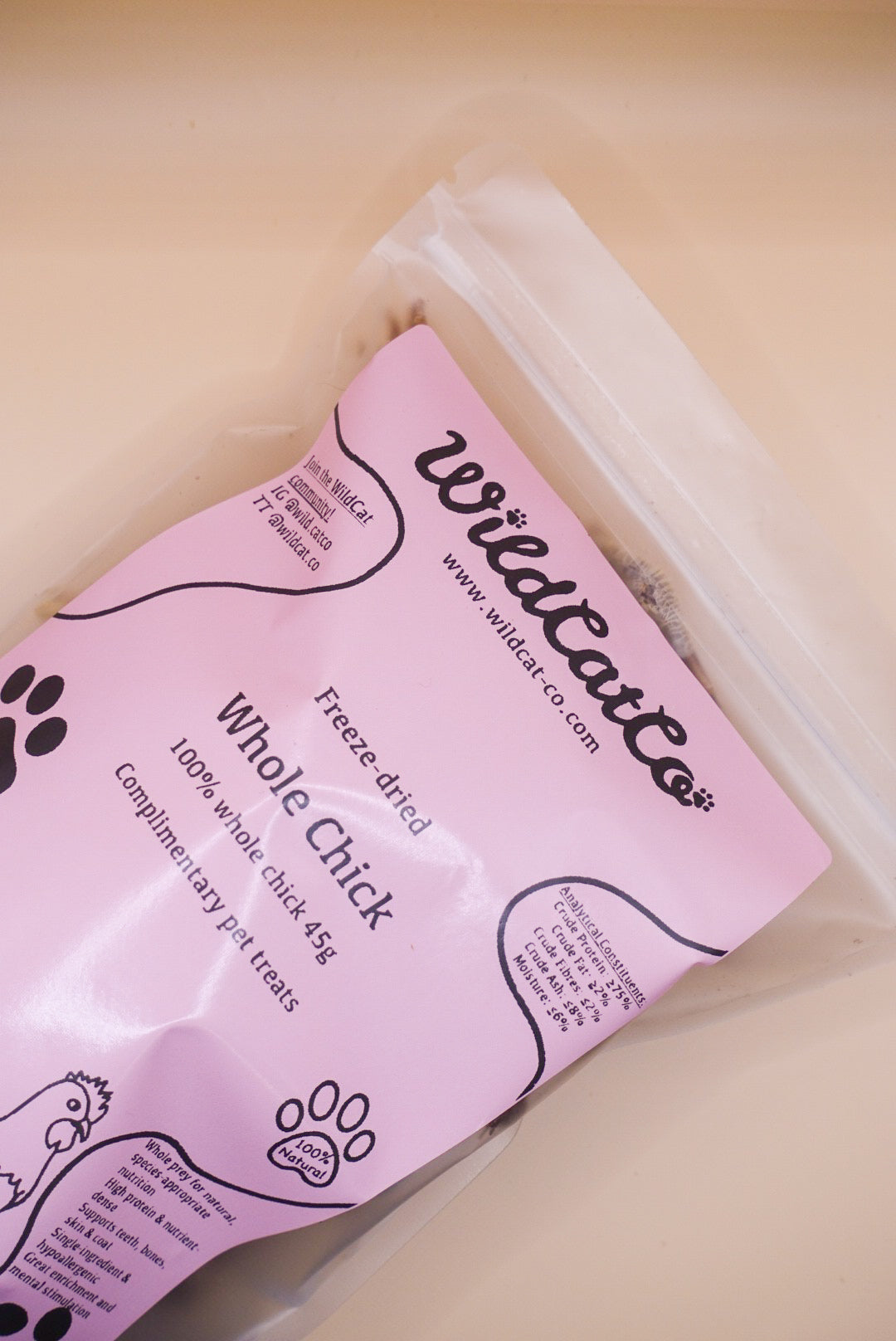 Freeze dried Whole Chick